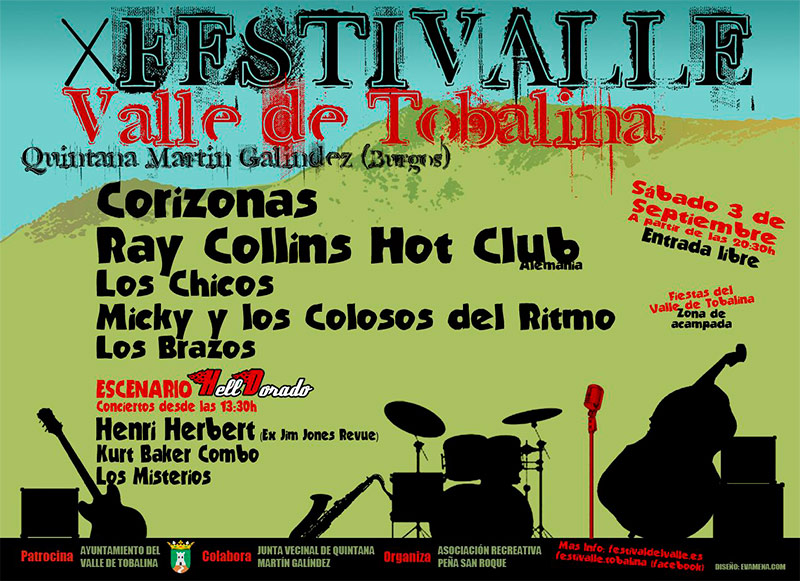 Festival Valle de Tobalina 2018: Luke Winslow King, Jesse Dayton, The  Neatbeats, Los Chicos, Kurt Baker Combo – Ruta 66